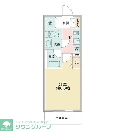 La Douceurお花茶屋IIの物件間取画像